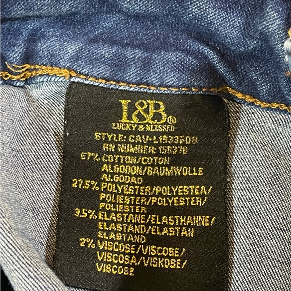 L&B High Rise Flare Bell Bottom Jeans Size 6 - Picture 8 of 13